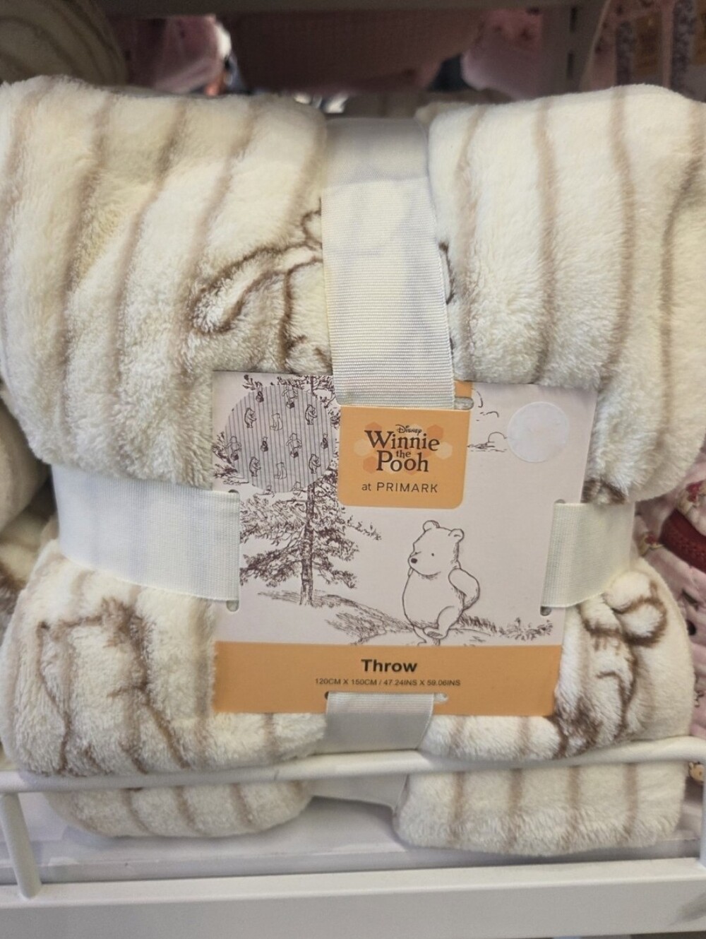 Disney's Winnie the Pooh Throw Primark